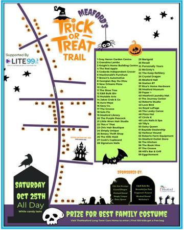 Meaford's Trick or Treat Trail
